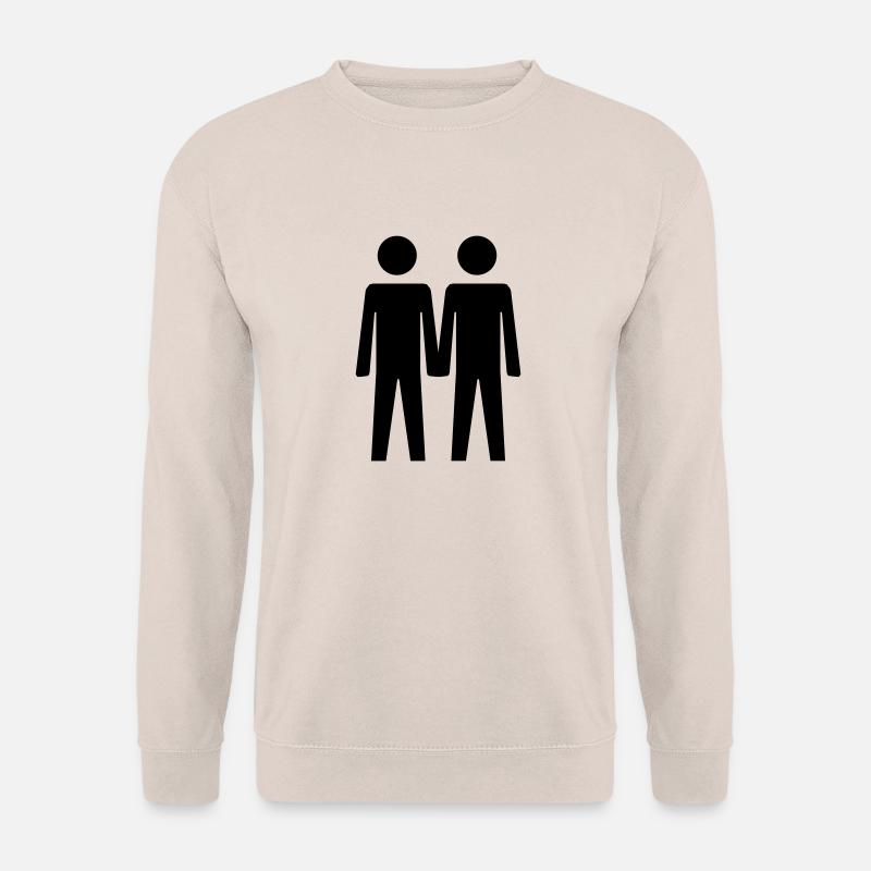 Two Guys - Unisex Pullover - Sand