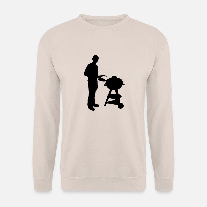 barbecue grill - Unisex Pullover - Sand