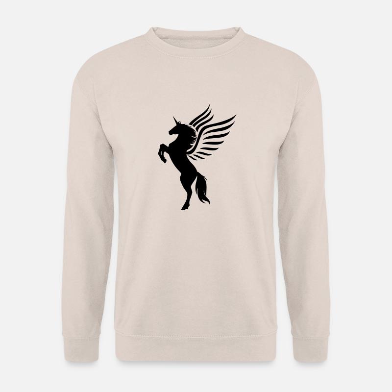 unicorn_01 - Unisex Pullover - Sand