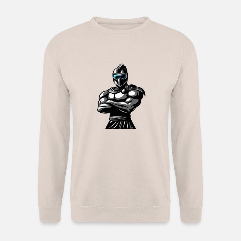 sparta krieger comic - Unisex Pullover - Sand