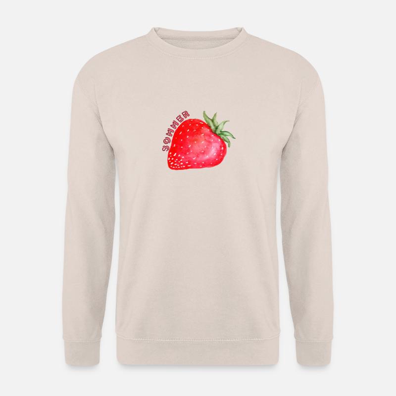 Sommer & Erdbeer - Unisex Pullover - Sand