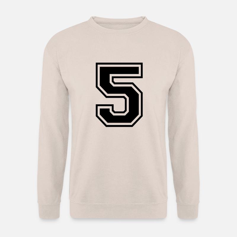 Nummer 5 - Unisex Pullover - Sand