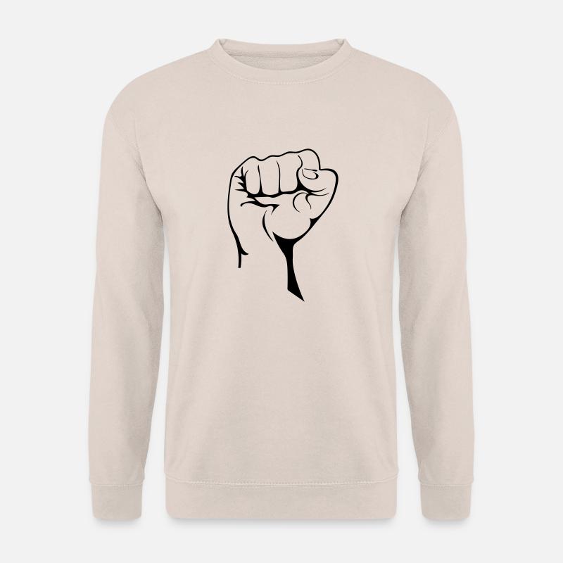 Geballte Faust - Unisex Pullover - Sand