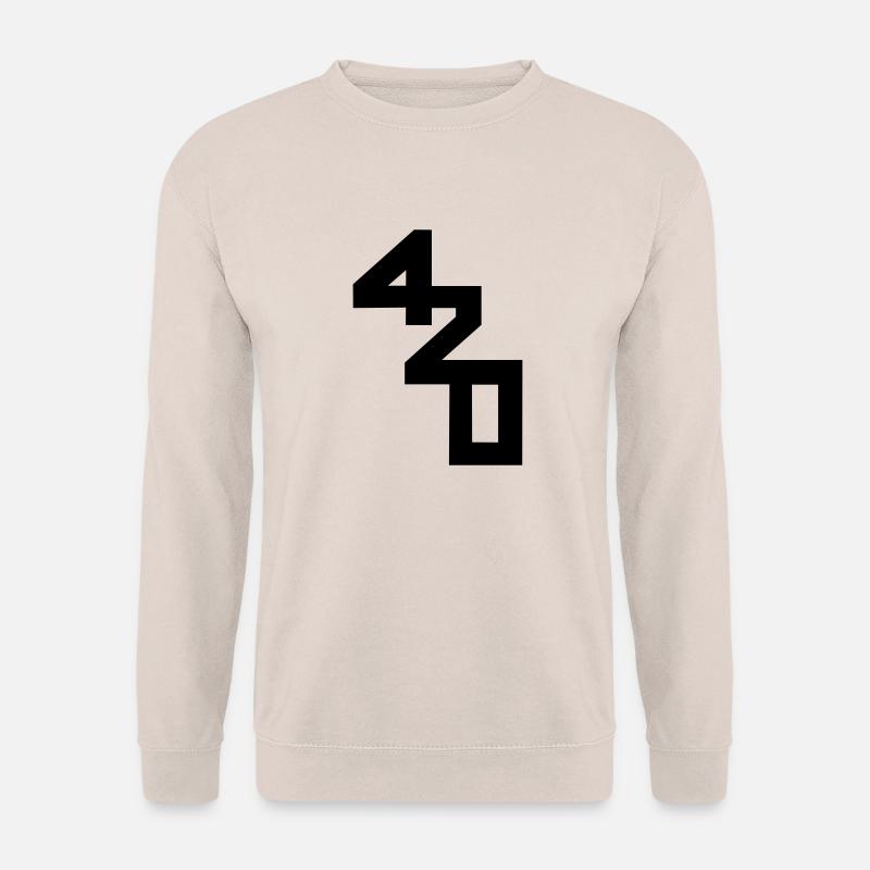 420er black - Unisex Pullover - Sand