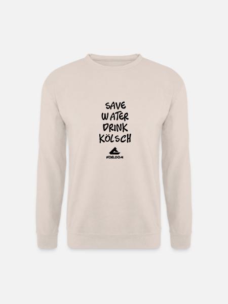 Save Water - Unisex Pullover - Sand