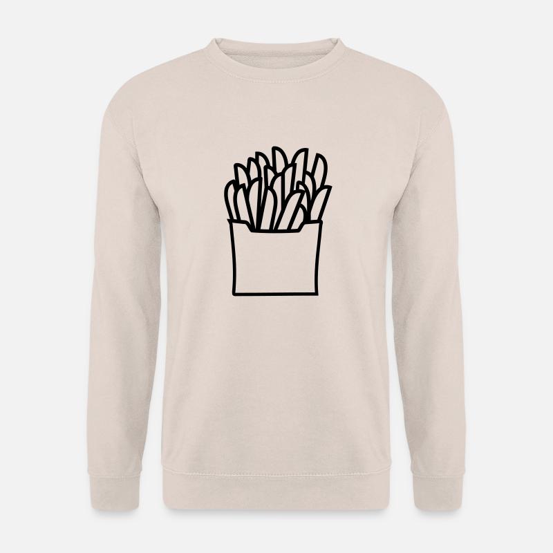 Fries - Unisex Sweatshirt - sand