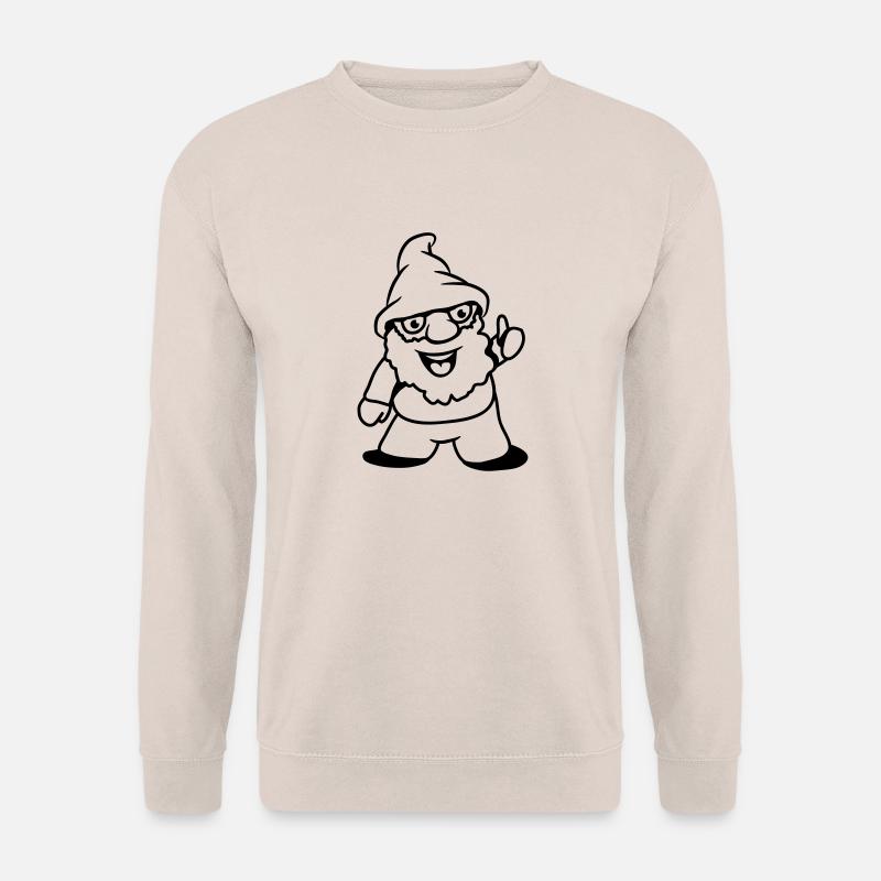 Dwarf thumbs up - Unisex Sweatshirt - sand