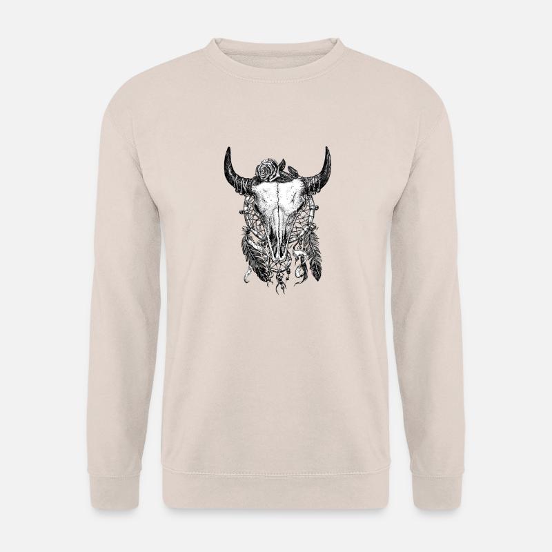 Skull Tattoo - Unisex Pullover - Sand
