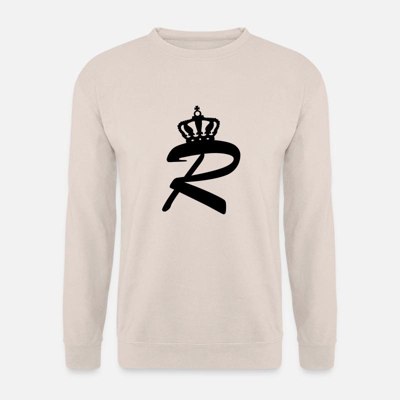 buchstabe_r_01 - Unisex Pullover - Sand