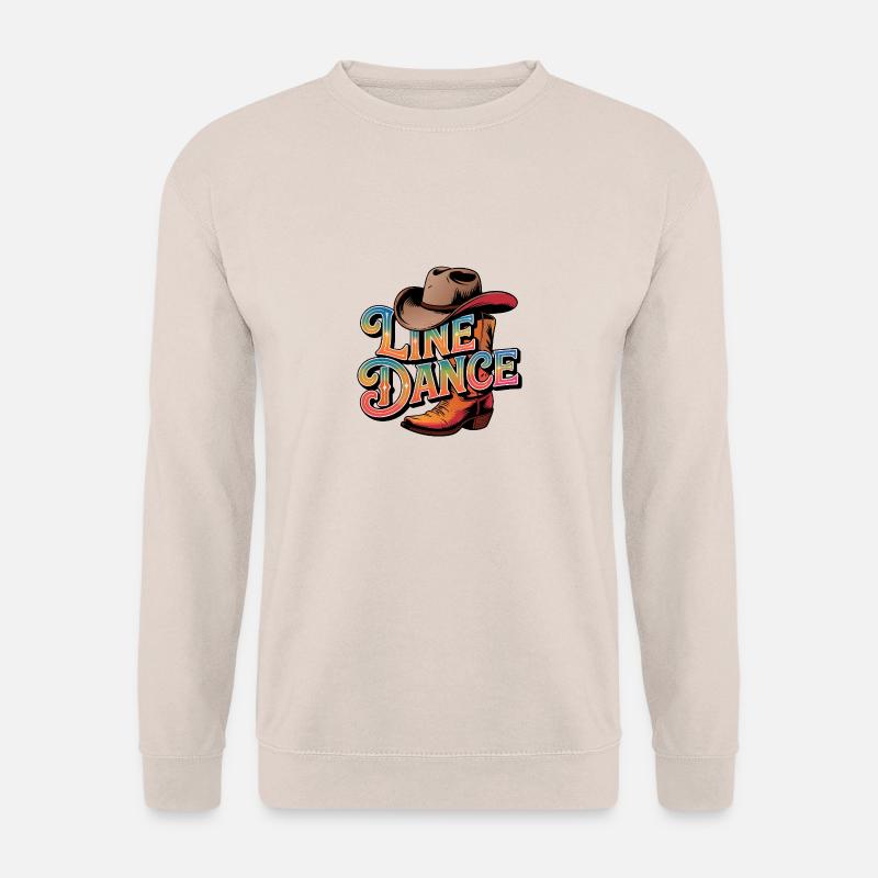Line Dance mein Hobby - meine Passion - Unisex Pullover - Sand