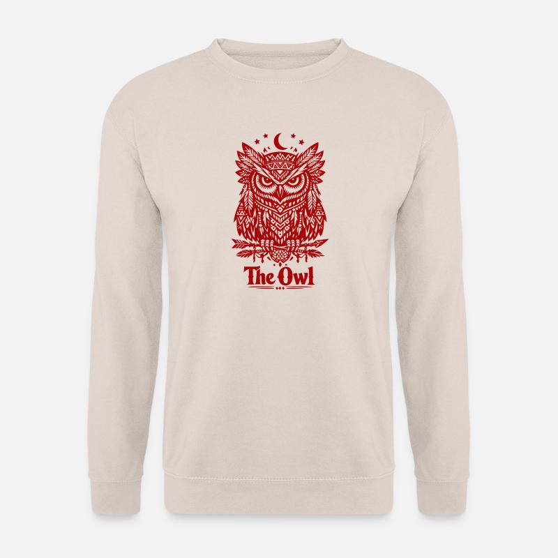 The Owl - Unisex Pullover - Sand