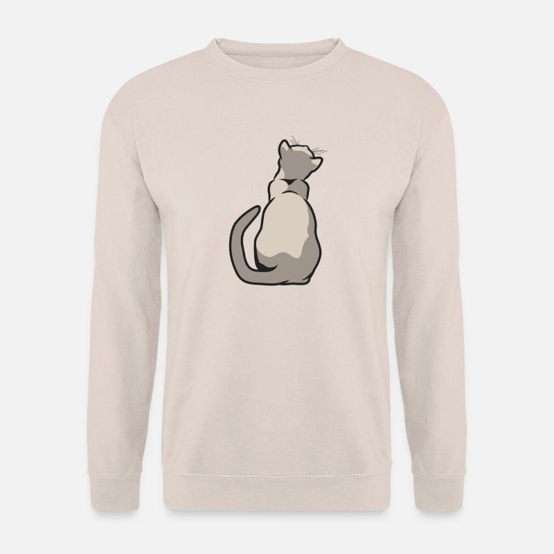 Katzenrücken - Unisex Pullover - Sand