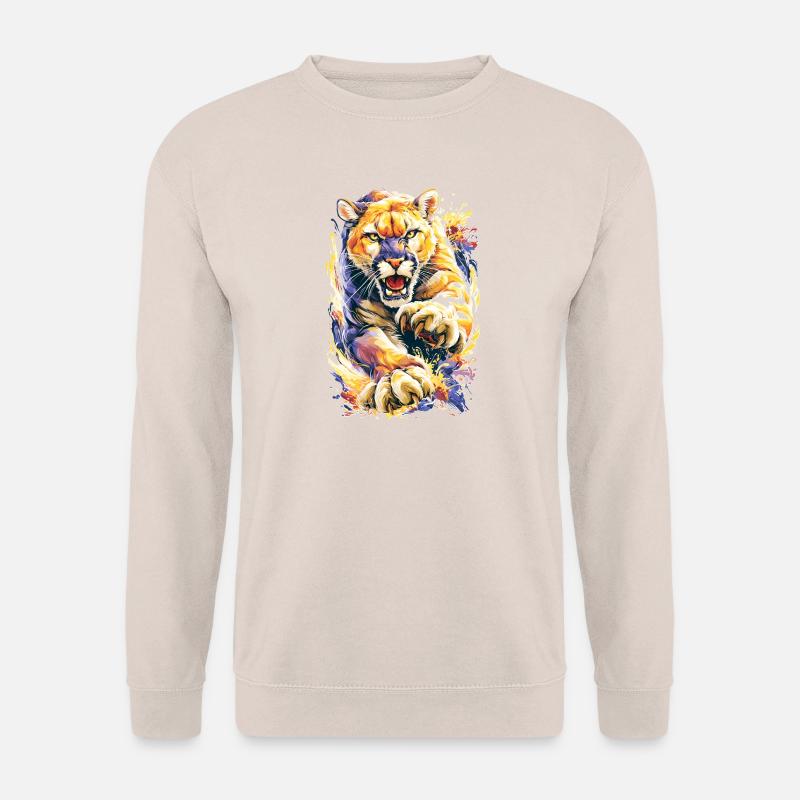 Wildkatze - Unisex Pullover - Sand
