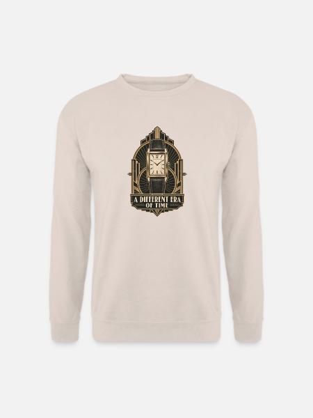 Eine andere Ära der Zeit Uhrenfans - Unisex Pullover - Sand