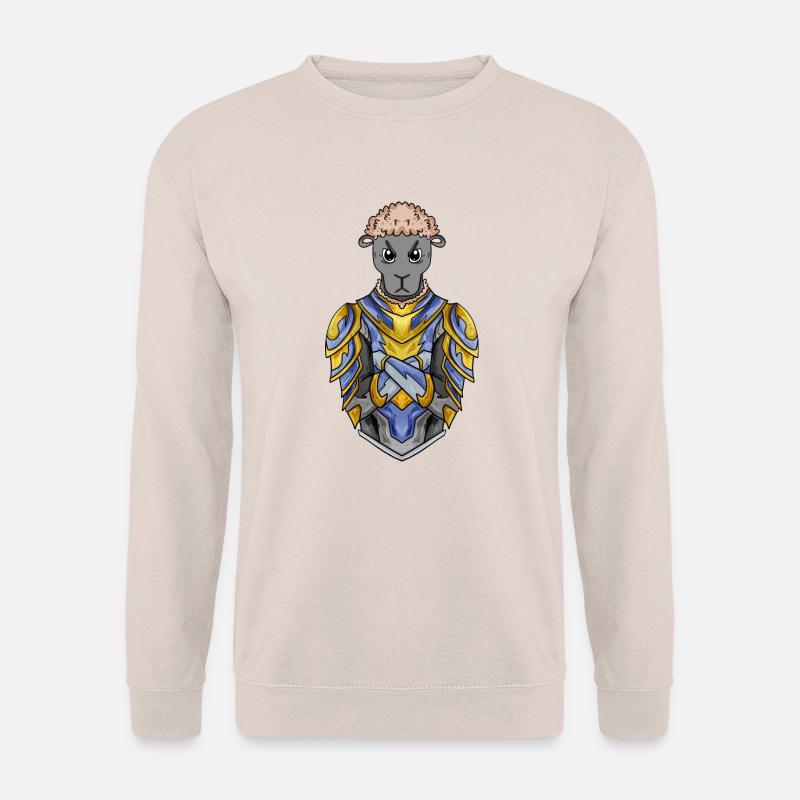 Knight Sheep Crusader - Unisex Sweatshirt - sand