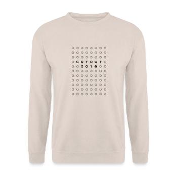 GetOut 2016 Sehtest 3 - Unisex Pullover - Sand - Vorne - Alina (178cm) & Michal (187cm)