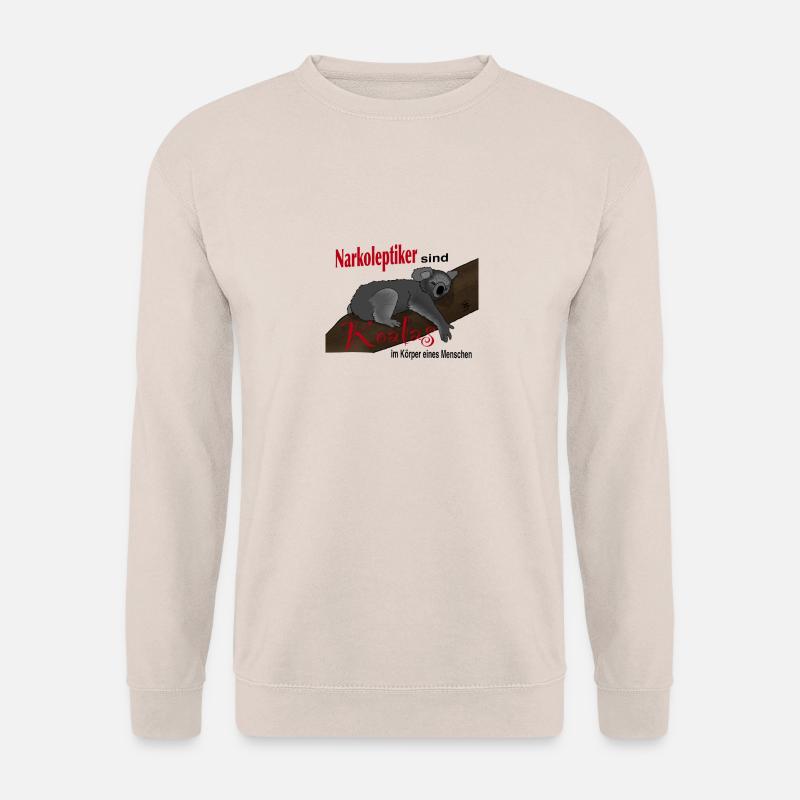 Narkolepsie Koala - Unisex Pullover - Sand