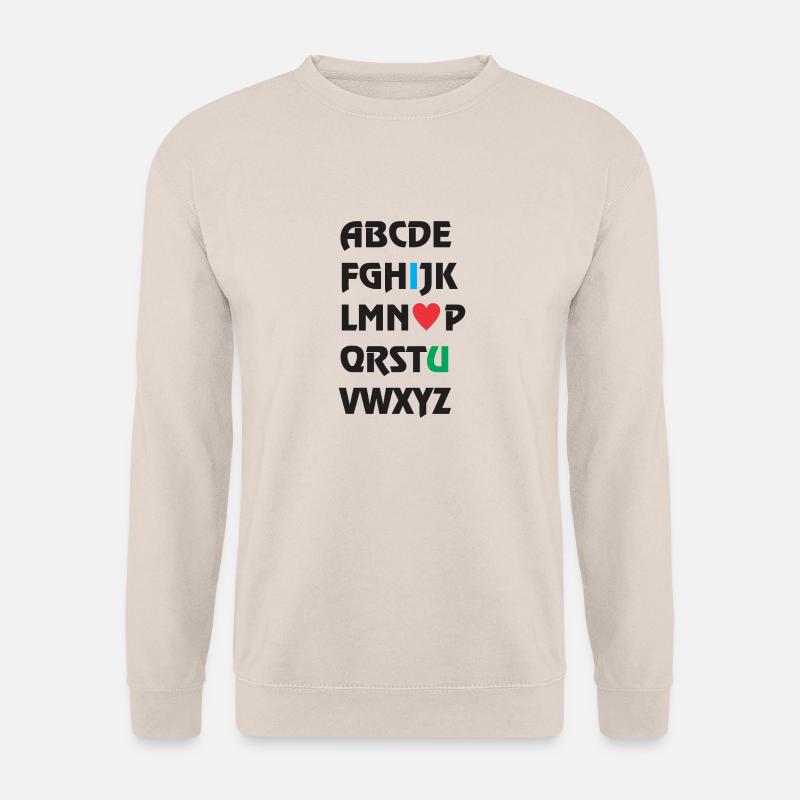 ich liebe dich - Unisex Pullover - Sand