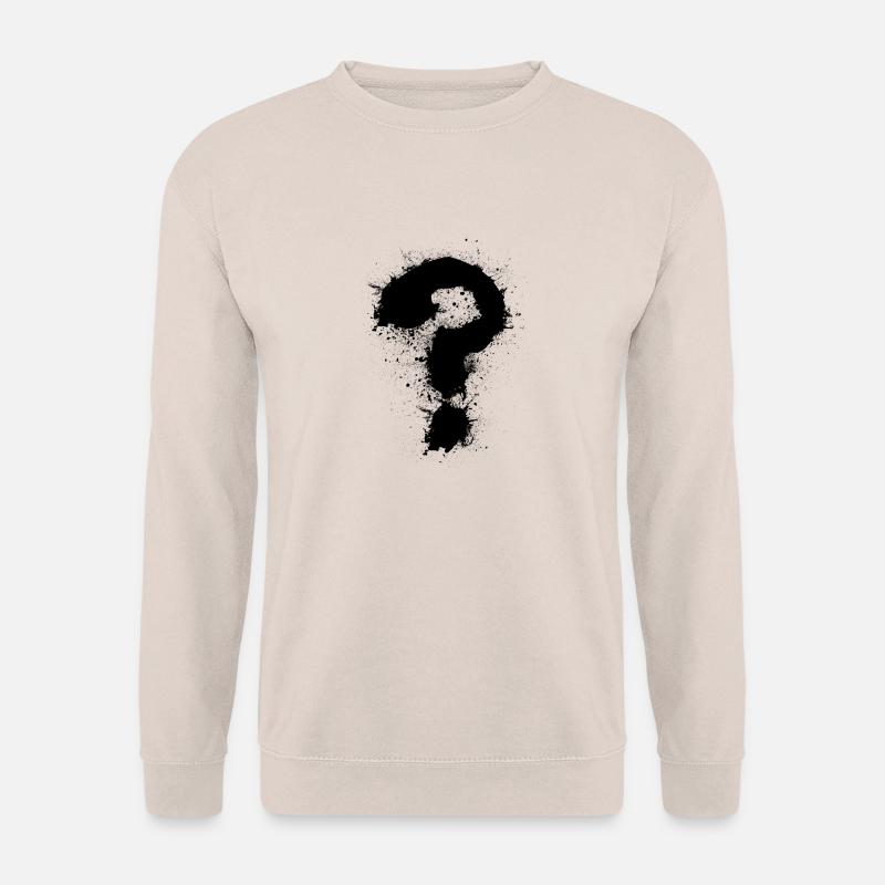 Fragezeichen - Unisex Pullover - Sand