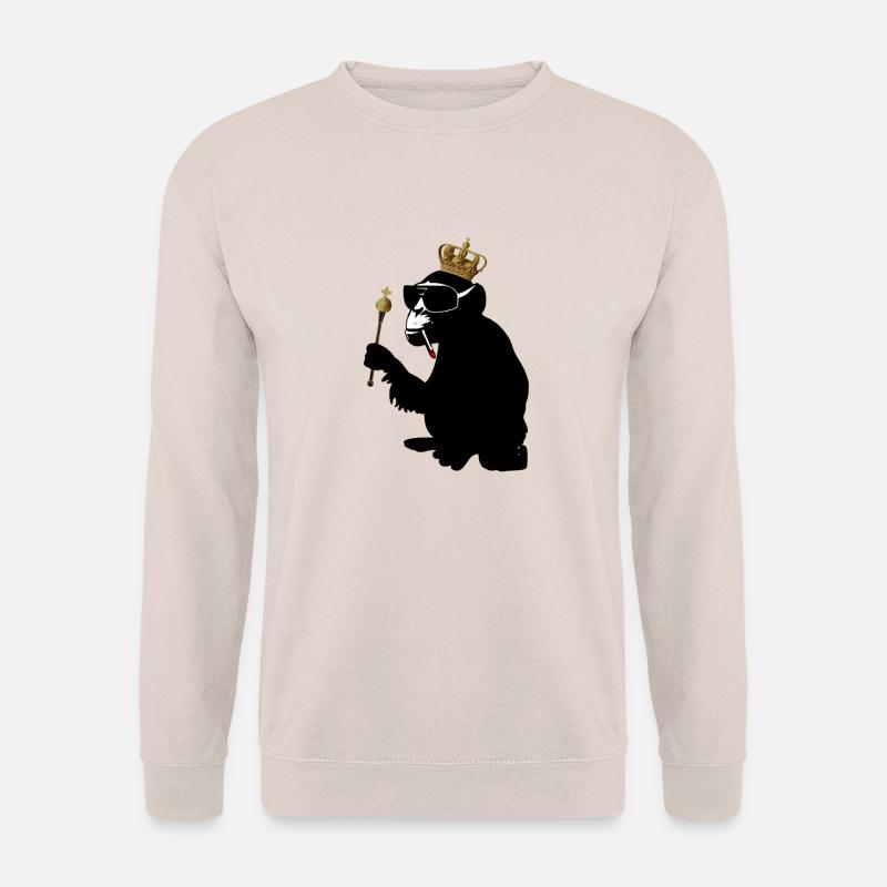 monkey hero - Unisex Pullover - Sand
