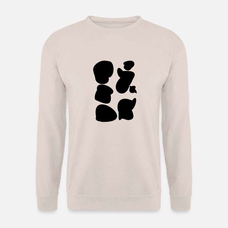 Mucca macchie macchie mucca di MOO moo mucca mucch - Felpa unisex - sabbia