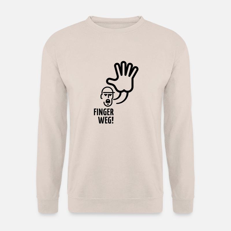 Finger weg! - Unisex Pullover - Sand