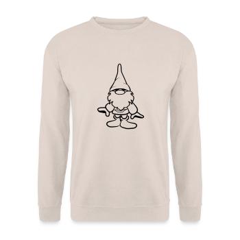 Nain drôle - Sweat-shirt Unisexe - sable - Devant - Alina (178cm) & Michal (187cm)