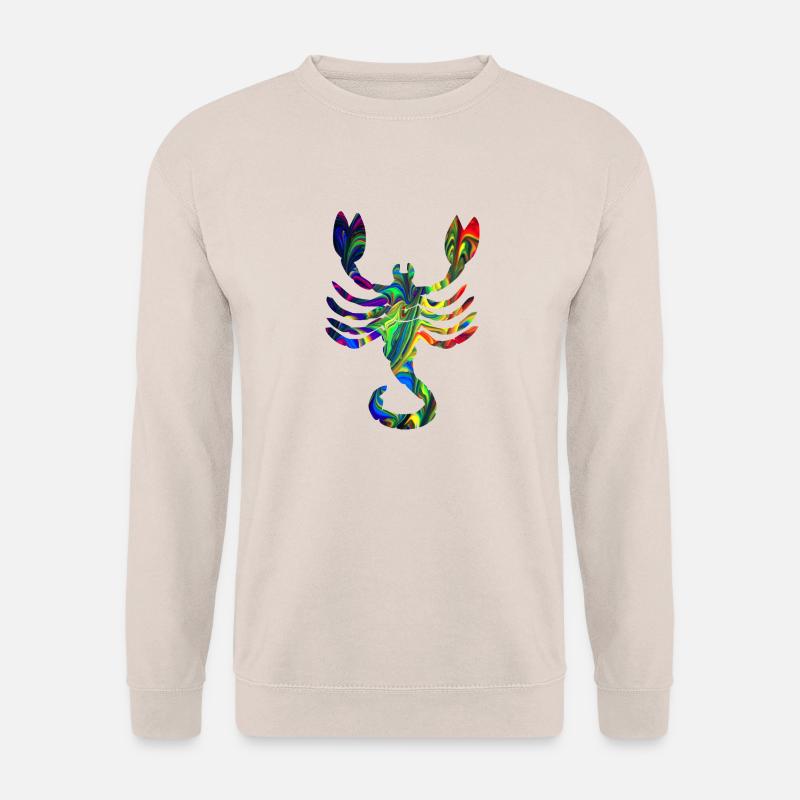 Skorpion marmoriert - Unisex Pullover - Sand