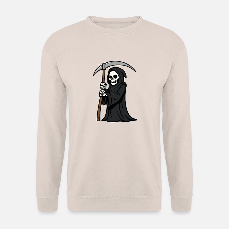 Grim Reaper Comic - Unisex Sweatshirt - sand