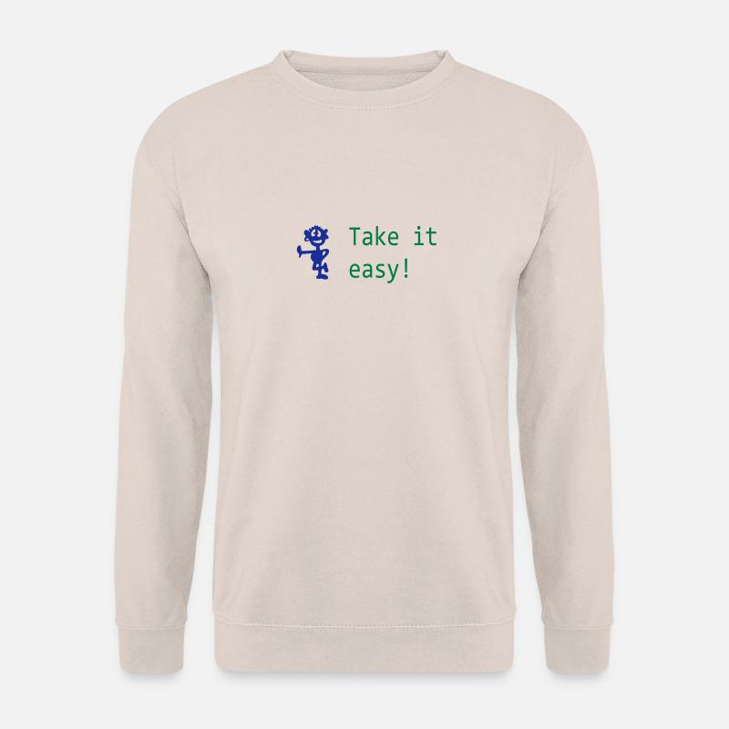 lustiger Comicstyle - Unisex Pullover - Sand