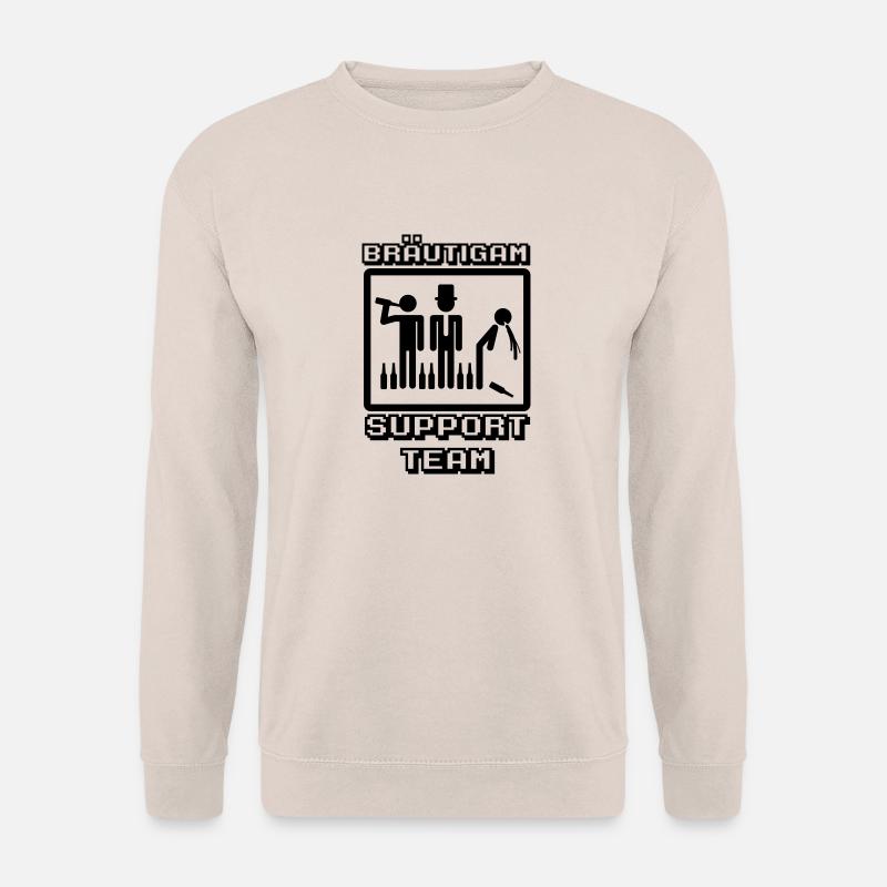 Bräutigam Support Team - Unisex Pullover - Sand