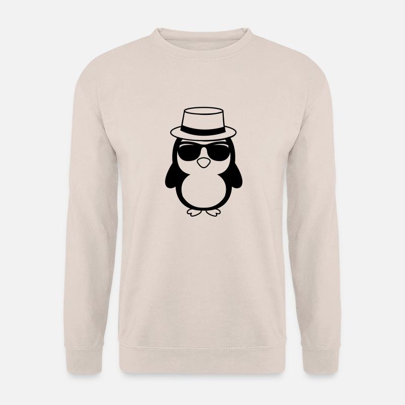 cool_pinguin_01 - Unisex Pullover - Sand