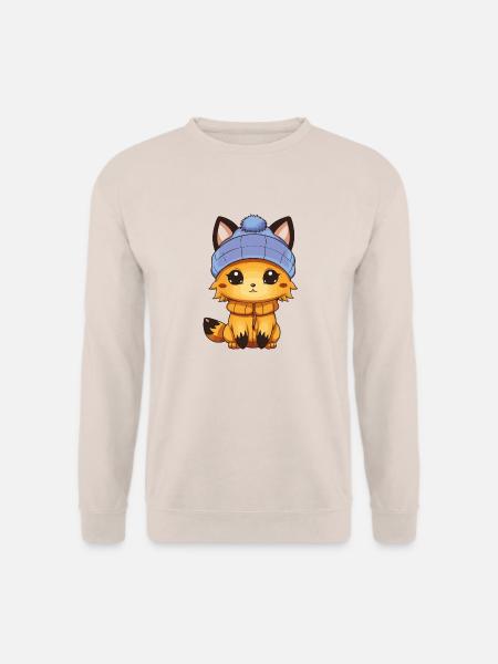 Fuchs Comic - Unisex Pullover - Sand