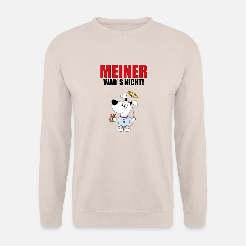 Hund - Engel - Hunde - Unisex Pullover - Sand