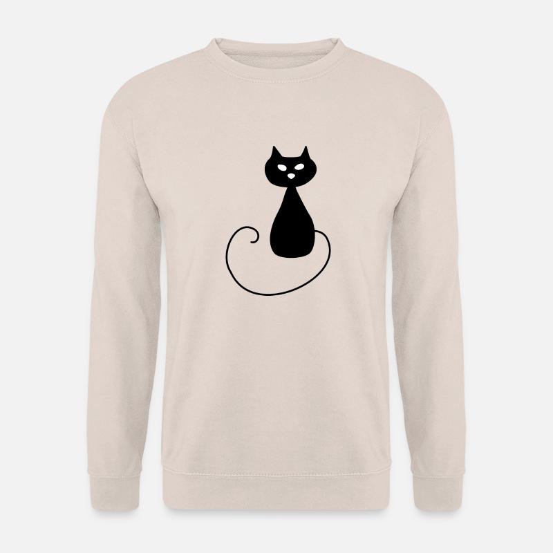 Cat - Unisex Pullover - Sand
