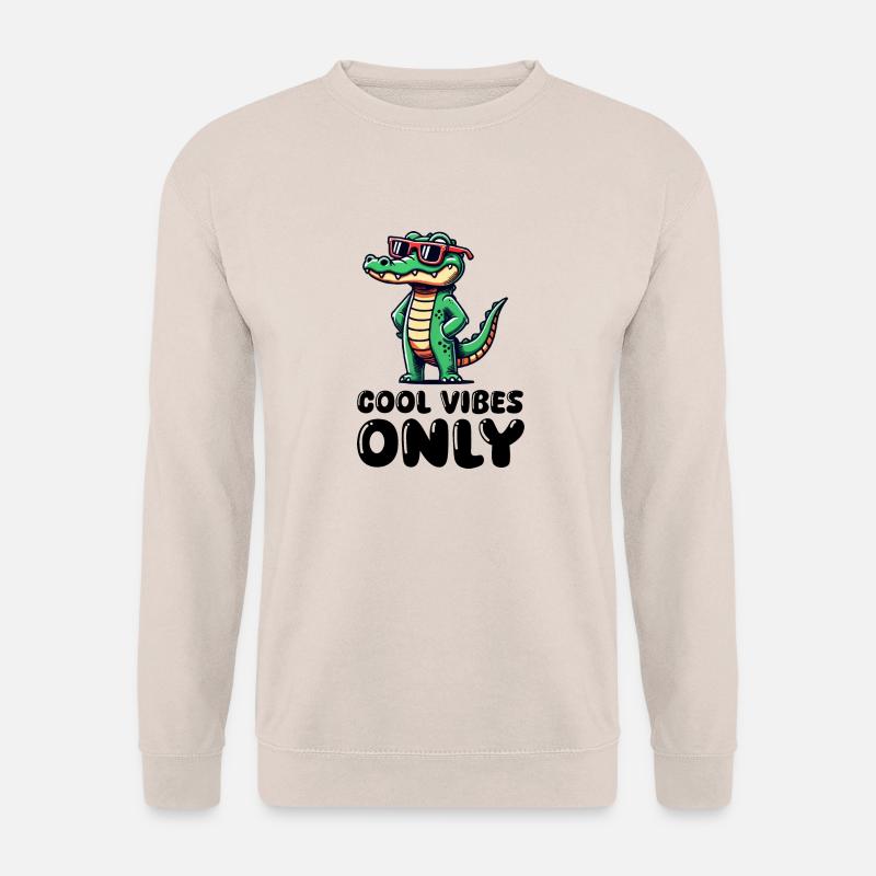 krokodil cool - Unisex Pullover - Sand