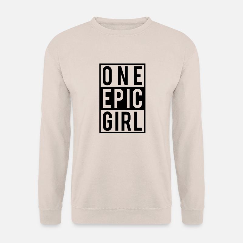 One epic Girl - Unisex Pullover - Sand