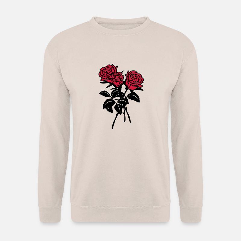 roses - Unisex Pullover - Sand