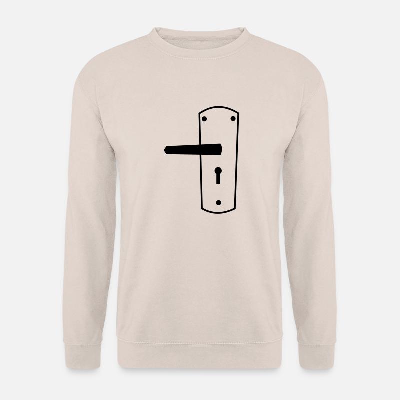 door handle - Unisex Sweatshirt - sand