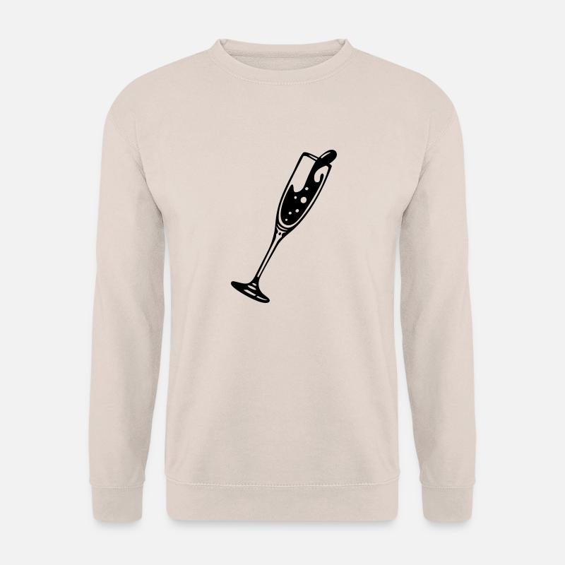 sektglas - Unisex Pullover - Sand