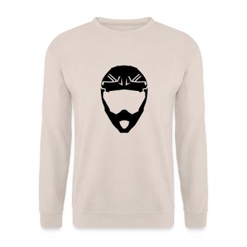Motocross - Unisex Pullover - Sand - Vorne - Alina (178cm) & Michal (187cm)