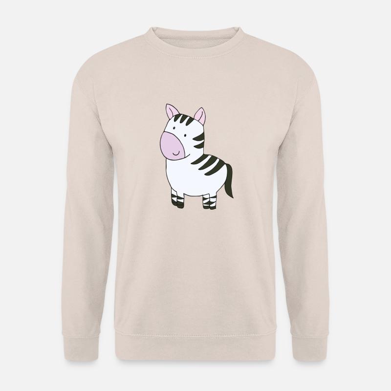zebra rosa - Unisex Pullover - Sand
