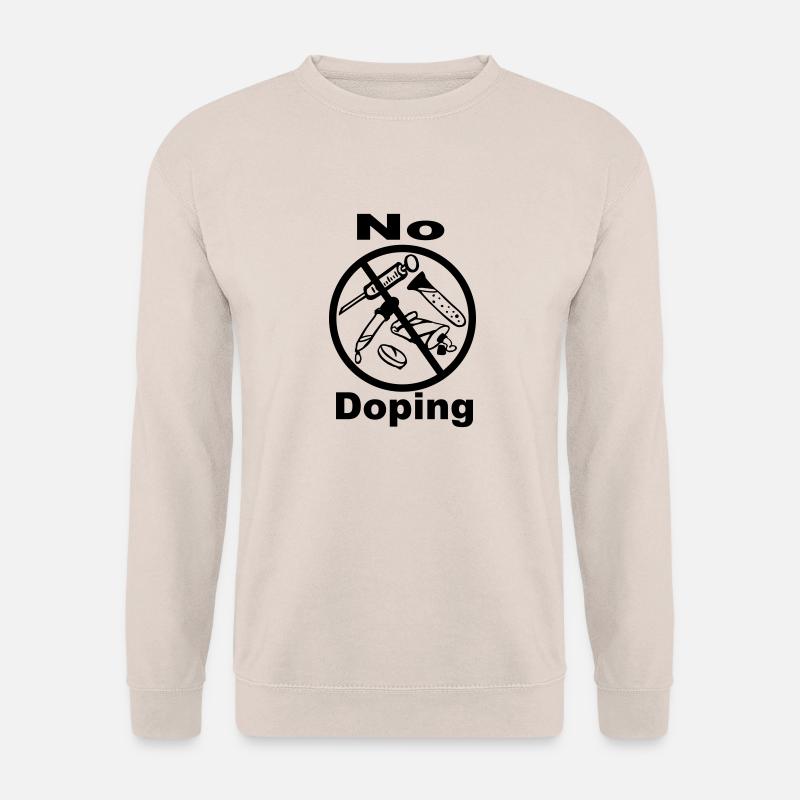 No doping - 1farb - Unisex Pullover - Sand