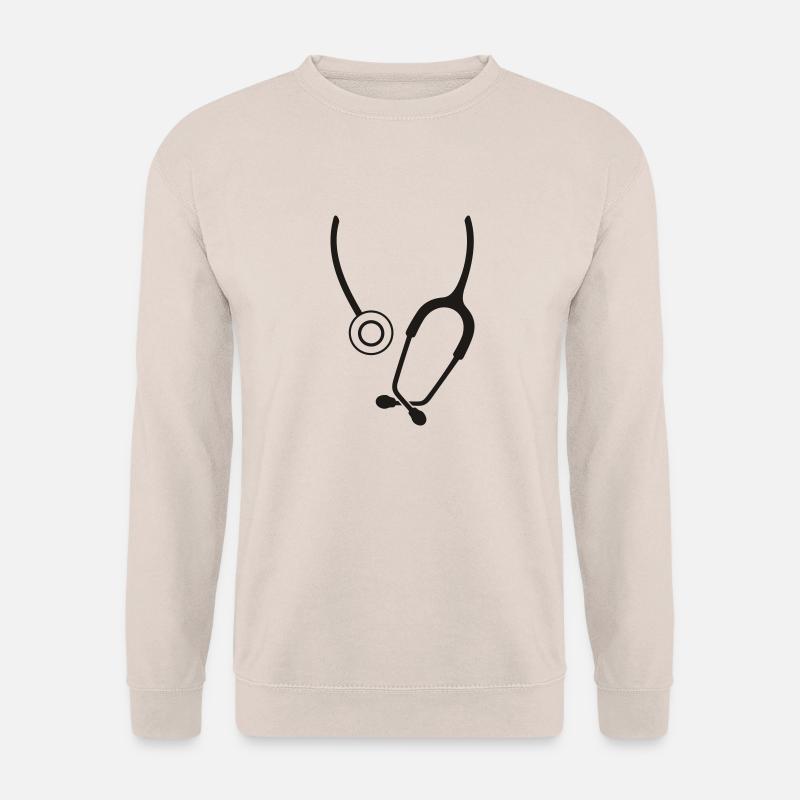 Stethoskop - Unisex Pullover - Sand