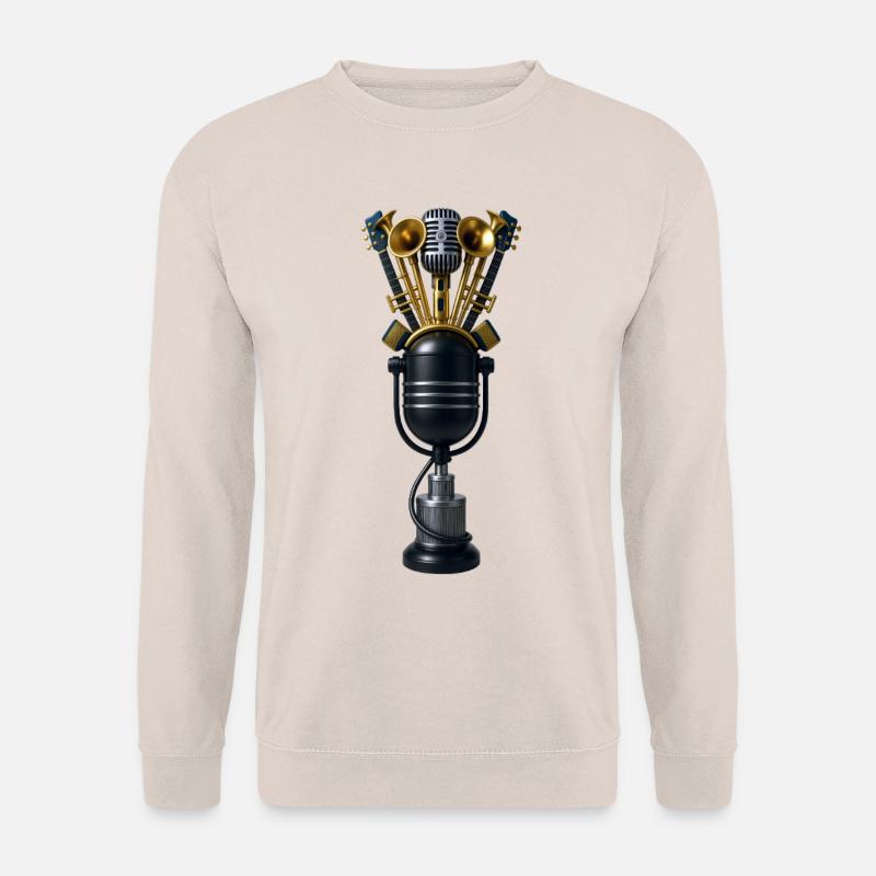 MIKROBAND – Ton & Bild - Unisex Pullover - Sand