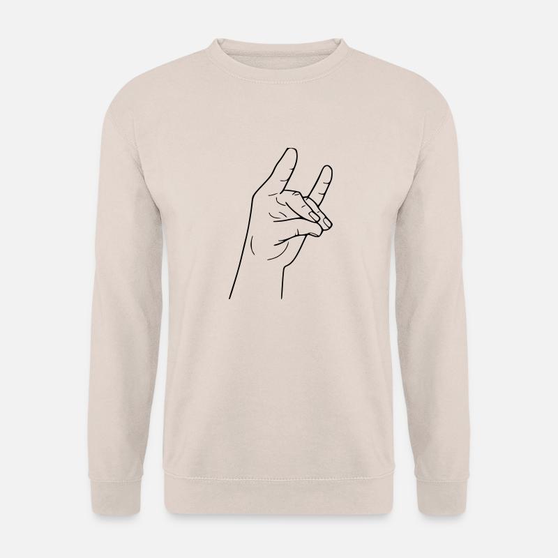 Hand Fuchs - Unisex Pullover - Sand