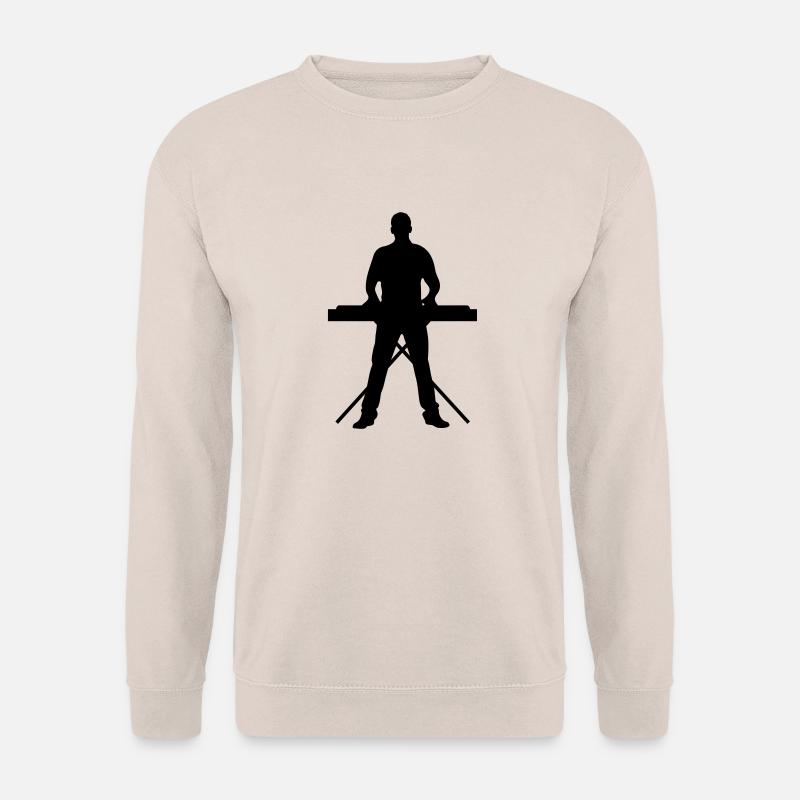 Keyboard Spieler - Unisex Pullover - Sand