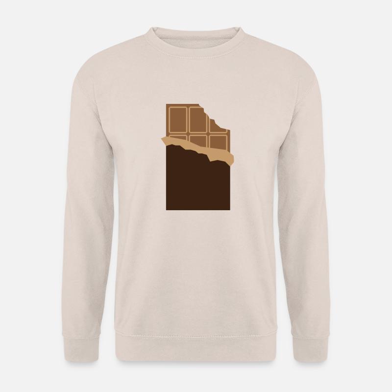 Eine Tafel Schokolade - Unisex Pullover - Sand