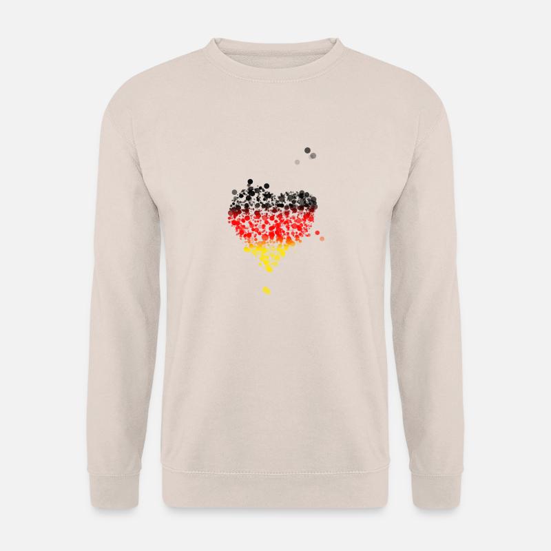 Germany heart - Unisex Sweatshirt - sand