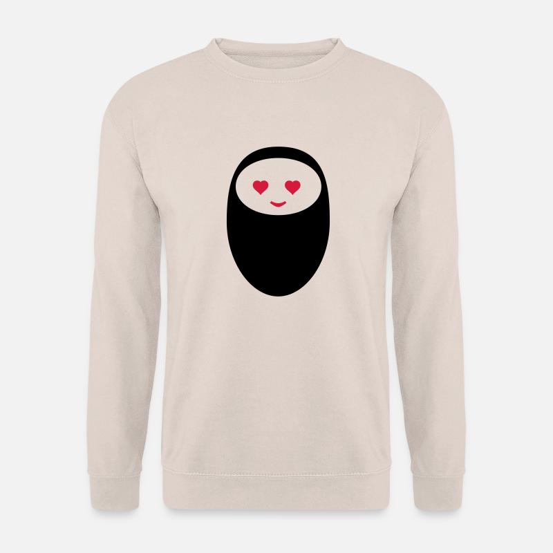 roboter_froehlich_02 - Unisex Sweatshirt - sand